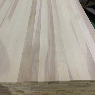 Tavola di legno massello di pioppo da 18 mm per pannelli di design personalizzati 100-1220 mm Larghezza Populus spp