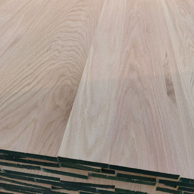 AA Grade North American Red Oak Dimensioni personalizzate Pannello retto Tavola solida Supporto tecnico online
