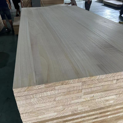 Legno naturale Legno massello Tavola di paolownia Legno per soluzioni di progetto Capacità