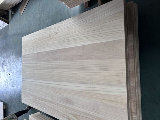 Tabella di paolownia naturale solida Arredamento Legnoni Tabelle Colore naturale Stile di design moderno