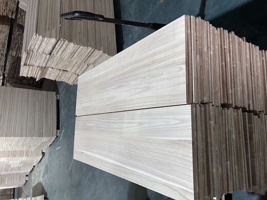Tabella di paolownia naturale solida Arredamento Legnoni Tabelle Colore naturale Stile di design moderno