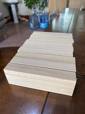 Polownia blocchi di legno per giocattoli di costruzione con spessore personalizzato