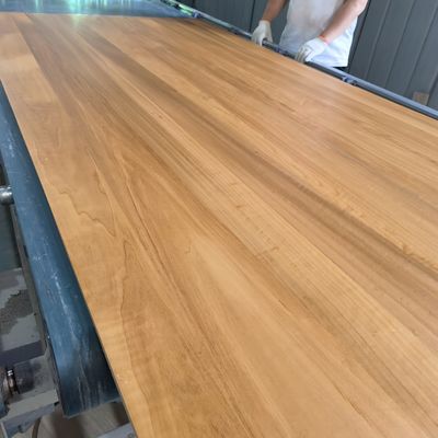 Tavola di pioppo con rivestimento UV ad alto lucido con certificazione FSC e contenuto di umidità 8%-12%