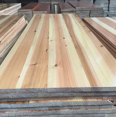 12-30mm AB Grade Custom Painted Solid Wood Joint Panel per la tavola di cedro di abete