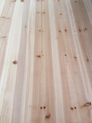 12-30mm AB Grade Custom Painted Solid Wood Joint Panel per la tavola di cedro di abete
