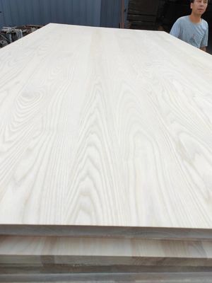Pannello di cenere naturale o da verniciatura di legno massello su misura Contenuto di umidità 8-12%
