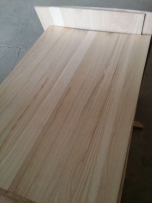 Servizio post-vendita E1/E0 Grade Edge Glue Poplar Solid Board per hotel moderni