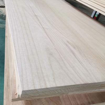 Hotel Colore Legno di paolownia Tavola Eco-friendly Legno industriale naturale Legno di paolownia solido