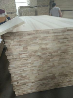 Edilizia FSC 100% certificato pannello in legno massello a manica dritta