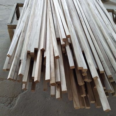 11 mm x 11 mm di legno, scarpone di paolownia, triangolo, strisce di legno con tenore di umidità dell'8%-12%