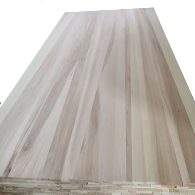 4X8 Inch Poplar Solid Wood Board Panel con e competitivo in 480-510kg/m3 Densità