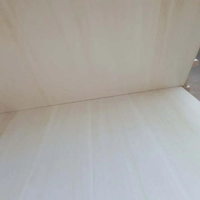 Dimensioni personalizzate Tavola comune a dita di legno Paulownia con legno massello in colore naturale