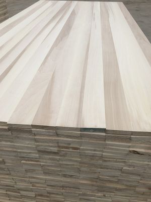 4X8 Inch Poplar Solid Wood Board Panel con e competitivo in 480-510kg/m3 Densità