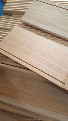 Altri servizi post-vendita personalizzabile Solid Paulownia Wood Drawer Board Grade AA AB BB BC