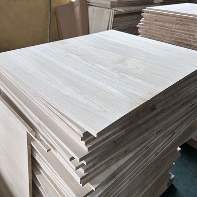 FSC certificato pannello da tavolo in legno di paolownia in 2440x1220 o 1200x600 o dimensioni personalizzate