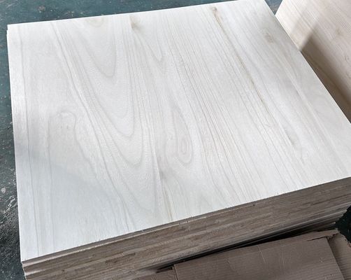 FSC certificato pannello da tavolo in legno di paolownia in 2440x1220 o 1200x600 o dimensioni personalizzate