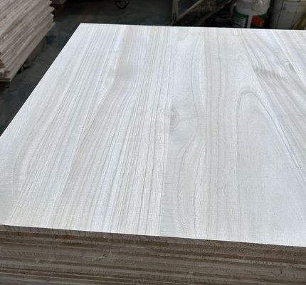 FSC certificato pannello da tavolo in legno di paolownia in 2440x1220 o 1200x600 o dimensioni personalizzate