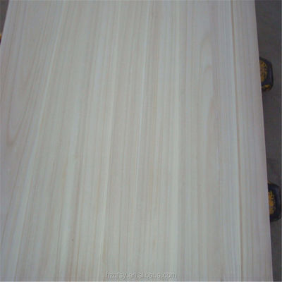 Legno di paolownia Legno massello segato Legno di paolownia a strisce Capacità di soluzione di progetto