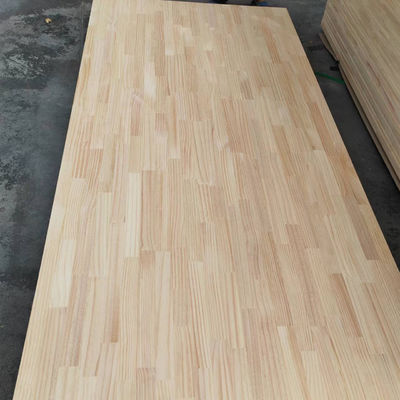 Finger Joint Board Pannello di legno di pino con E0 E1 Colla ambientale 2440x1220mm
