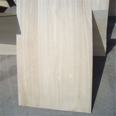 Prezzi del legname di paulownia liscio sabbiato per le necessità di decorazione della casa in colore naturale