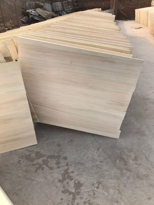 Modellazione in legno su misura Legno massello Legno di paolownia Legno in legno in colore naturale