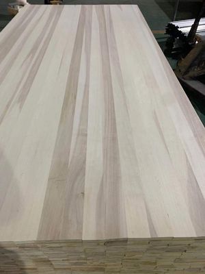 Moderno albergo al coperto di pioppo in legno massello con colla di bordo di grado AA e spessore personalizzato