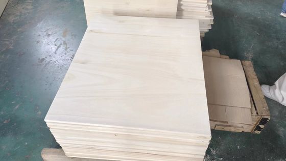 Soluzione totale Tavola sbiancata di paolownia 2440*1220mm per progetti in vendita