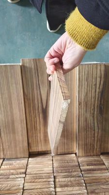 100mm-2440mm Lunghezza Mensola a parete Mensola galleggiante Mensola di stoccaggio Tavolo di legno di paolownia bruciato