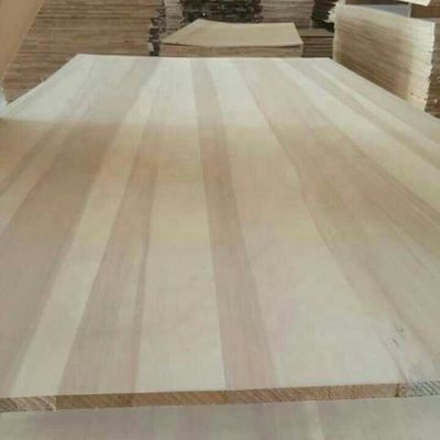 Pannello di legno di pioppo Pannello di legno massello AA AB Lunghezza di grado 100 mm-2440 mm Supporto tecnico online