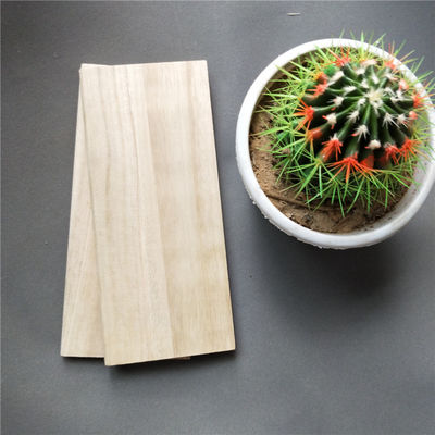 Lato del cassetto Legno massello AA grado paulownia levigato liscio