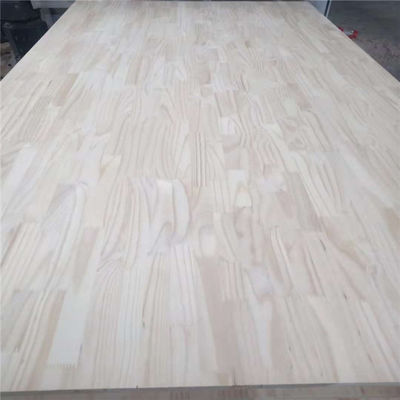 Finger Joint Board Finito e superficie pulita per il pino Paulownia pioppo legno di gomma