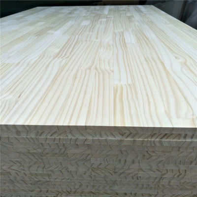 Finger Joint Board Finito e superficie pulita per il pino Paulownia pioppo legno di gomma