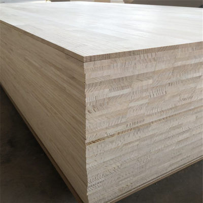 Finger Joint Board Finito e superficie pulita per il pino Paulownia pioppo legno di gomma