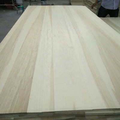 Tessitura naturale Arredamento in legno massello Pioppo Paulownia Pino Piastra di bordo Tavola incollata