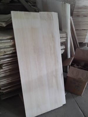 Tessitura naturale Arredamento in legno massello Pioppo Paulownia Pino Piastra di bordo Tavola incollata