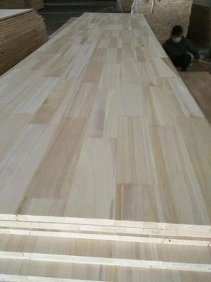 2000mm/2440mm/2500mm/3050mm/3660mm Lunghezza paolownia pannello rettilineo Finger Joint Board