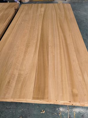 Tavola di legno massello Tavola di pioppo giallo Tavola di legno carbonizzato Contemporanea