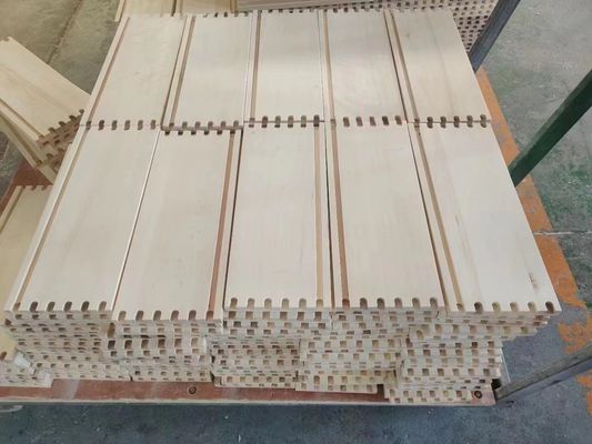 Legno solido Tavola a scanalatura a coda di cavallo per mobili di design moderno