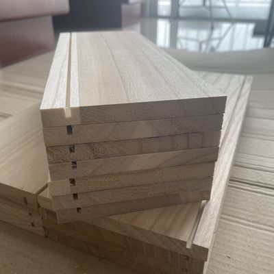 Legno solido Tavola a scanalatura a coda di cavallo per mobili di design moderno