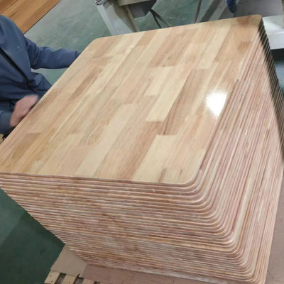 Tavolo di scrivania in legno massello da rovere UV Tavolo di gomma per scrivanie in legno massello