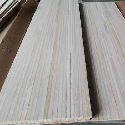 Spessore personalizzato di legno massello di base di legno di paolownia legno snowboard 1500x460x12mm per standard