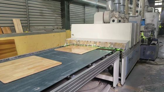 Tavolo di scrivania in legno massello da rovere UV Tavolo di gomma per scrivanie in legno massello