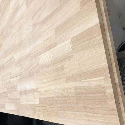 Servizio interno Artigianato 1220*2440mm Rubber Eco-friendly Wood Finger Joint Board