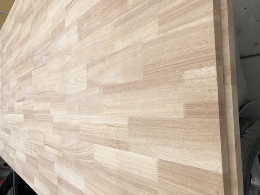 Servizio interno Artigianato 1220*2440mm Rubber Eco-friendly Wood Finger Joint Board
