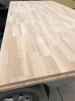 Servizio interno Artigianato 1220*2440mm Rubber Eco-friendly Wood Finger Joint Board