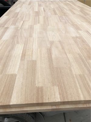 Servizio interno Artigianato 1220*2440mm Rubber Eco-friendly Wood Finger Joint Board