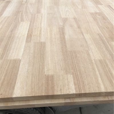 Legno di gomma legno a maniche di legno massello larghezza 100-1220 mm per mobili interni