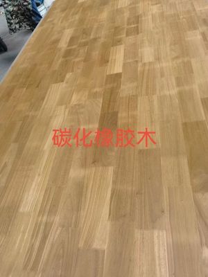 Legno di gomma legno a maniche di legno massello larghezza 100-1220 mm per mobili interni