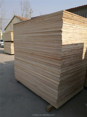 Tavola di cassetti di pioppo di legno in pianta per mobili di grado pannello di parete Contenuto di umidità 8%-12%