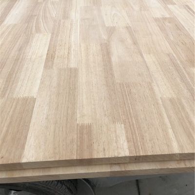Tavola a manica di legno massello di gomma per tavolo UV 8 mm-40 mm Spessore 100-1220 mm Larghezza